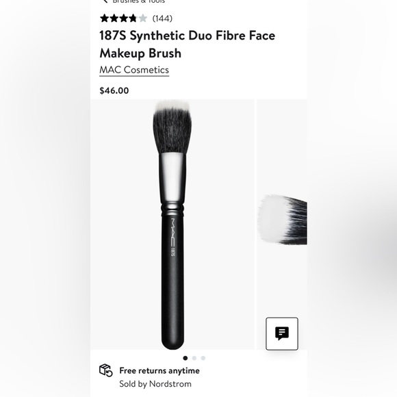 NWT 4 MAC Cosmetics Makeup Brushes - Picture 4 of 6